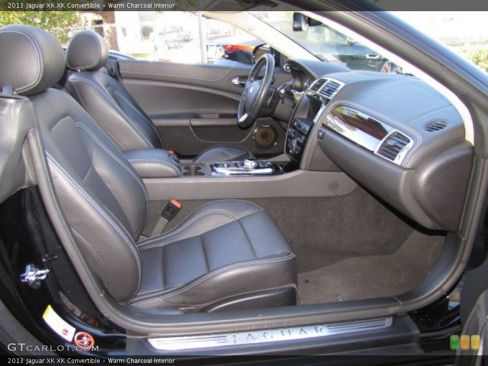 Warm Charcoal Interior Front Seat for the 2013 Jaguar XK XK Convertible #89919453