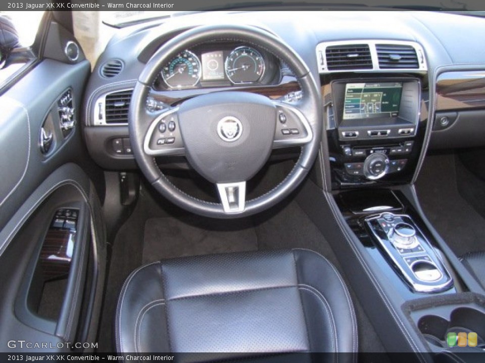 Warm Charcoal Interior Dashboard for the 2013 Jaguar XK XK Convertible #89919726