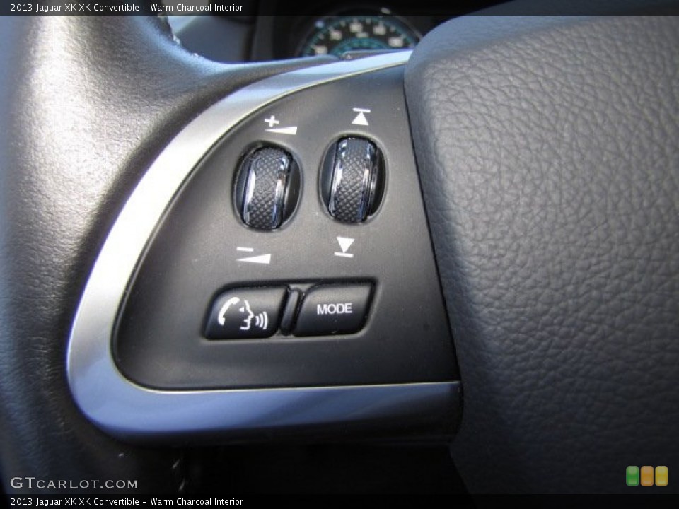 Warm Charcoal Interior Controls for the 2013 Jaguar XK XK Convertible #89919768