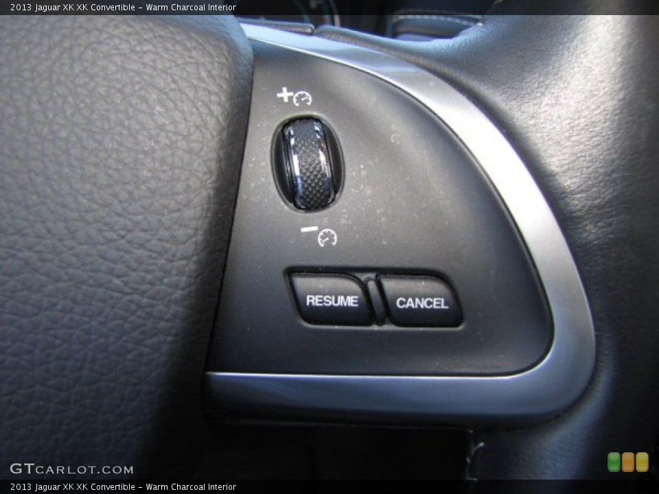 Warm Charcoal Interior Controls for the 2013 Jaguar XK XK Convertible #89919792