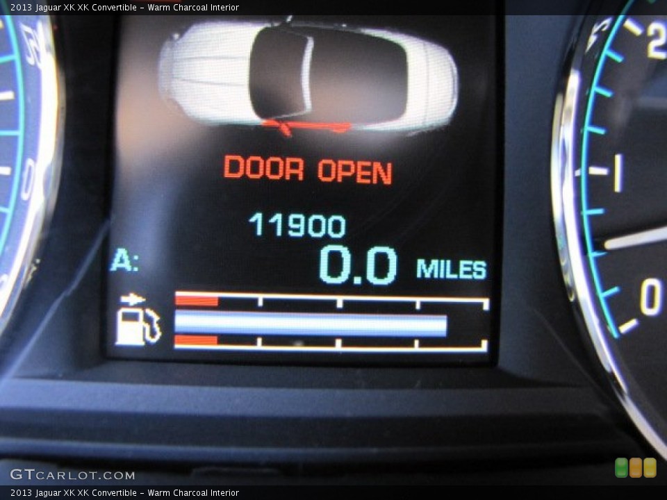Warm Charcoal Interior Controls for the 2013 Jaguar XK XK Convertible #89919828