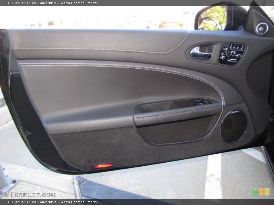 Warm Charcoal Interior Door Panel for the 2013 Jaguar XK XK Convertible #89920185