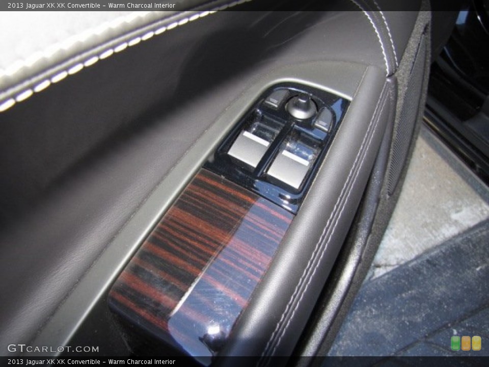 Warm Charcoal Interior Controls for the 2013 Jaguar XK XK Convertible #89920206