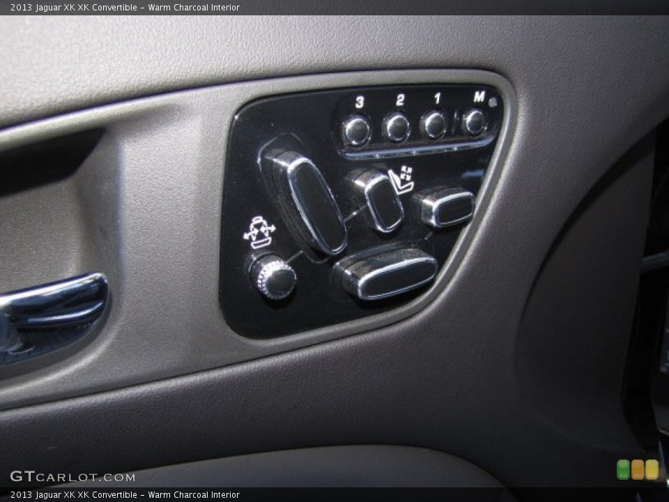 Warm Charcoal Interior Controls for the 2013 Jaguar XK XK Convertible #89920230