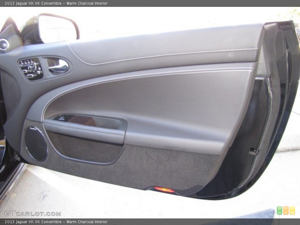 Warm Charcoal Interior Door Panel for the 2013 Jaguar XK XK Convertible #89920252