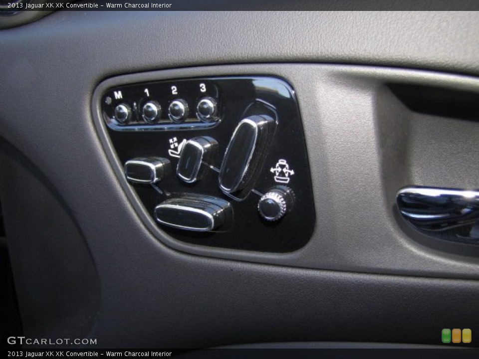 Warm Charcoal Interior Controls for the 2013 Jaguar XK XK Convertible #89920275