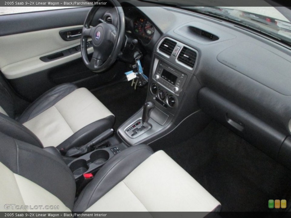 Black/Parchment Interior Dashboard for the 2005 Saab 9-2X Linear Wagon #89921310