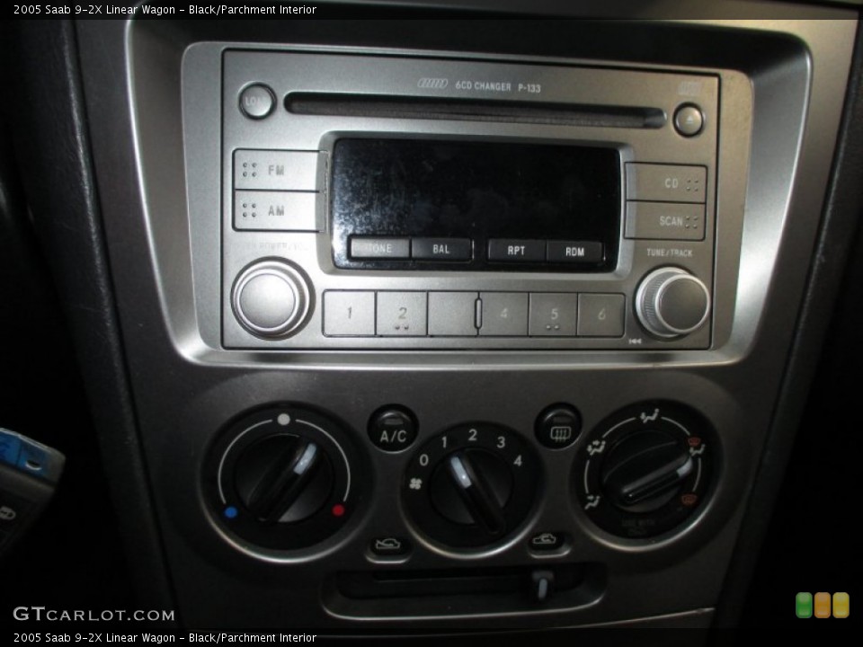 Black/Parchment Interior Audio System for the 2005 Saab 9-2X Linear Wagon #89921550