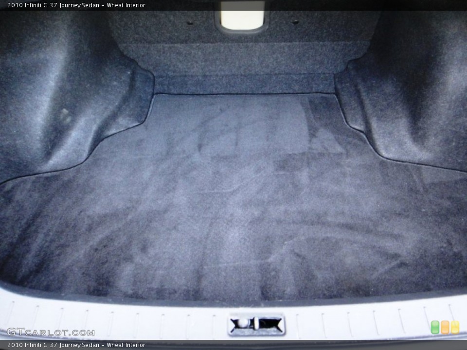 Wheat Interior Trunk for the 2010 Infiniti G 37 Journey Sedan #89923608