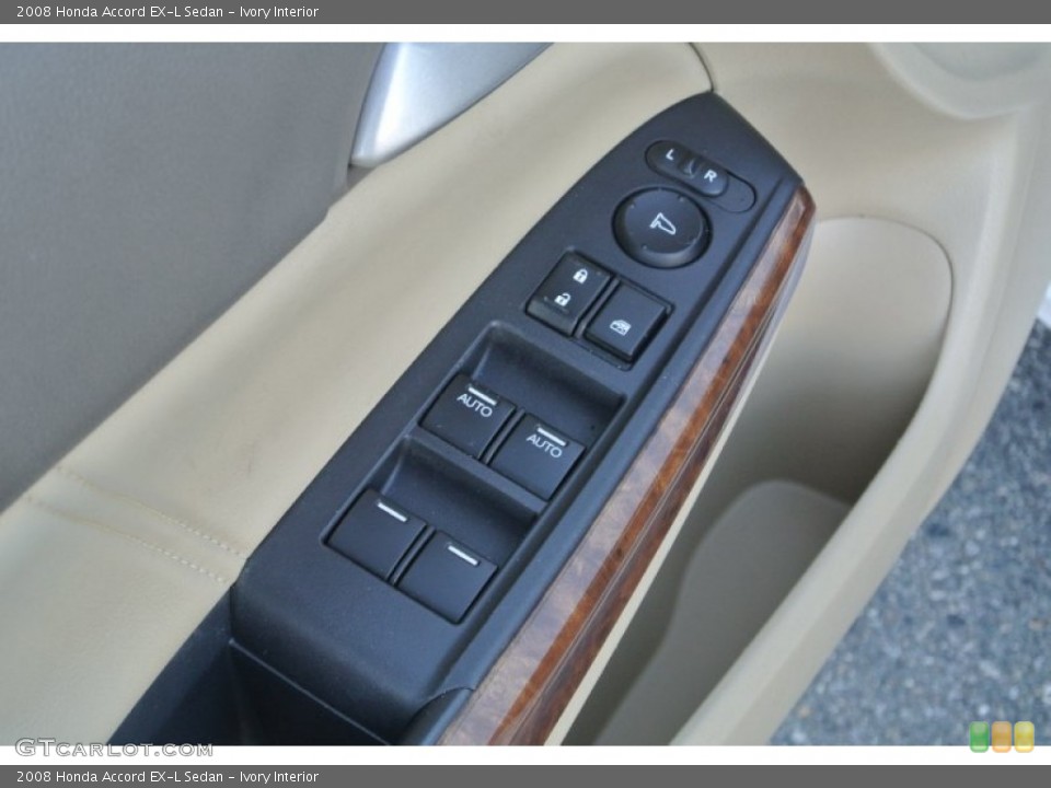 Ivory Interior Controls for the 2008 Honda Accord EX-L Sedan #89923686