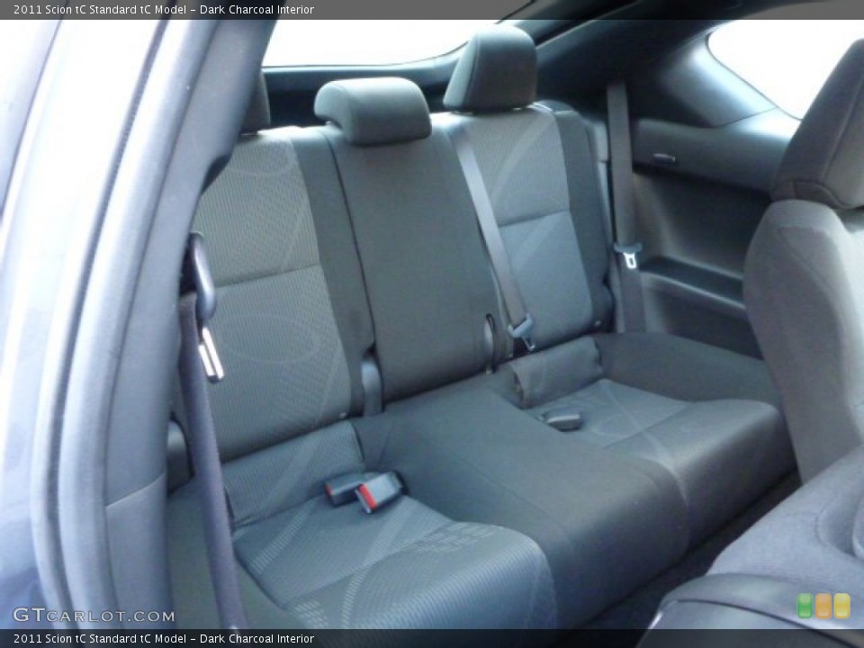 Dark Charcoal Interior Rear Seat for the 2011 Scion tC  #89924787