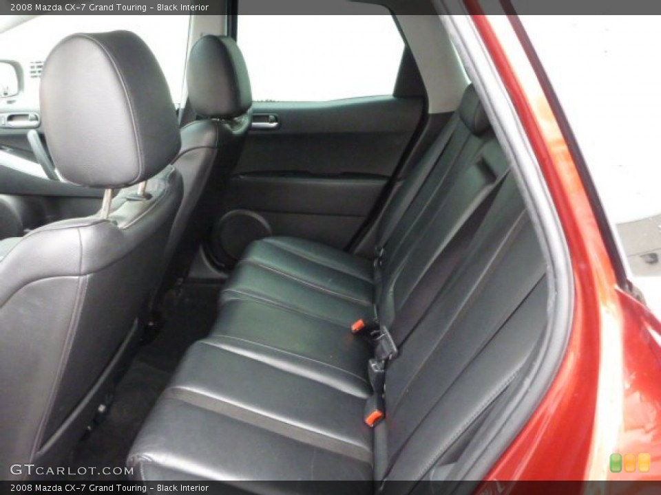 Black Interior Rear Seat for the 2008 Mazda CX-7 Grand Touring #89925129
