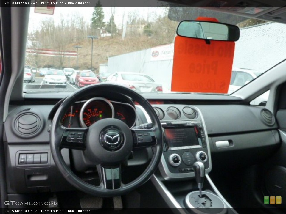 Black Interior Dashboard for the 2008 Mazda CX-7 Grand Touring #89925150