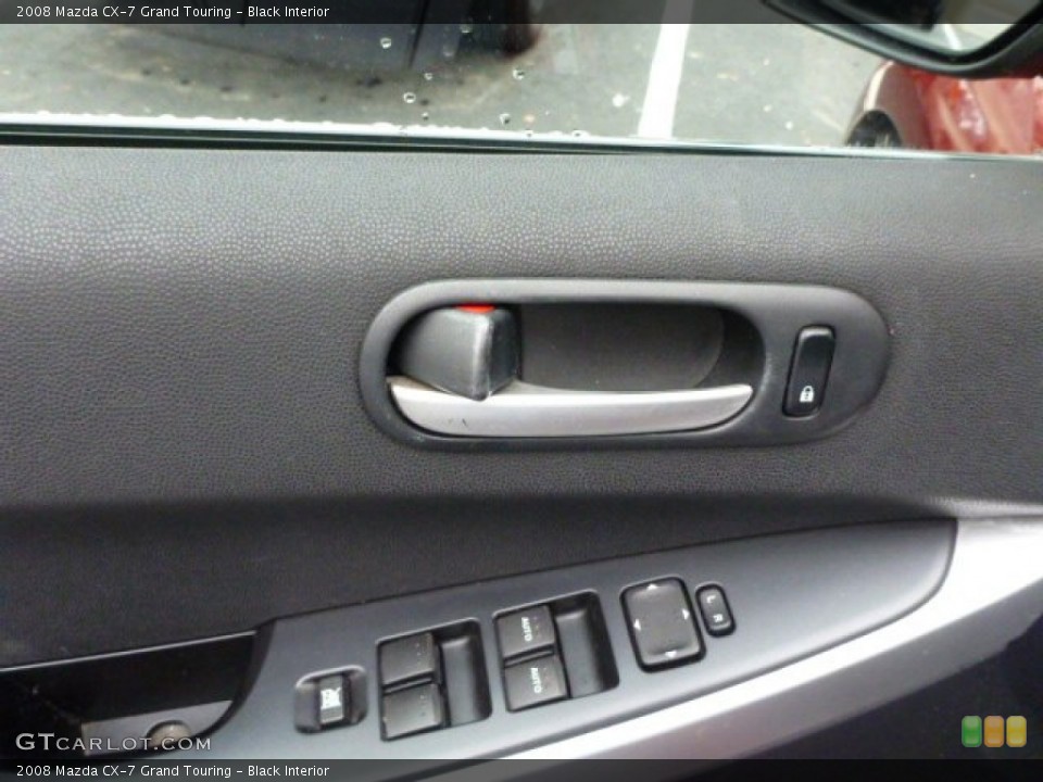 Black Interior Controls for the 2008 Mazda CX-7 Grand Touring #89925447