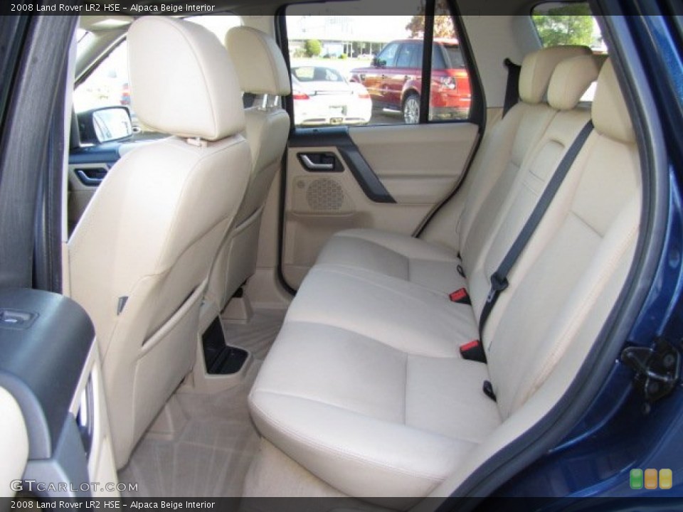 Alpaca Beige Interior Rear Seat for the 2008 Land Rover LR2 HSE #89926401