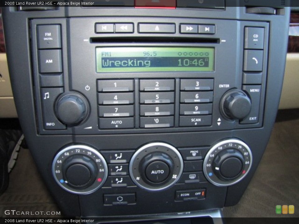 Alpaca Beige Interior Controls for the 2008 Land Rover LR2 HSE #89926755