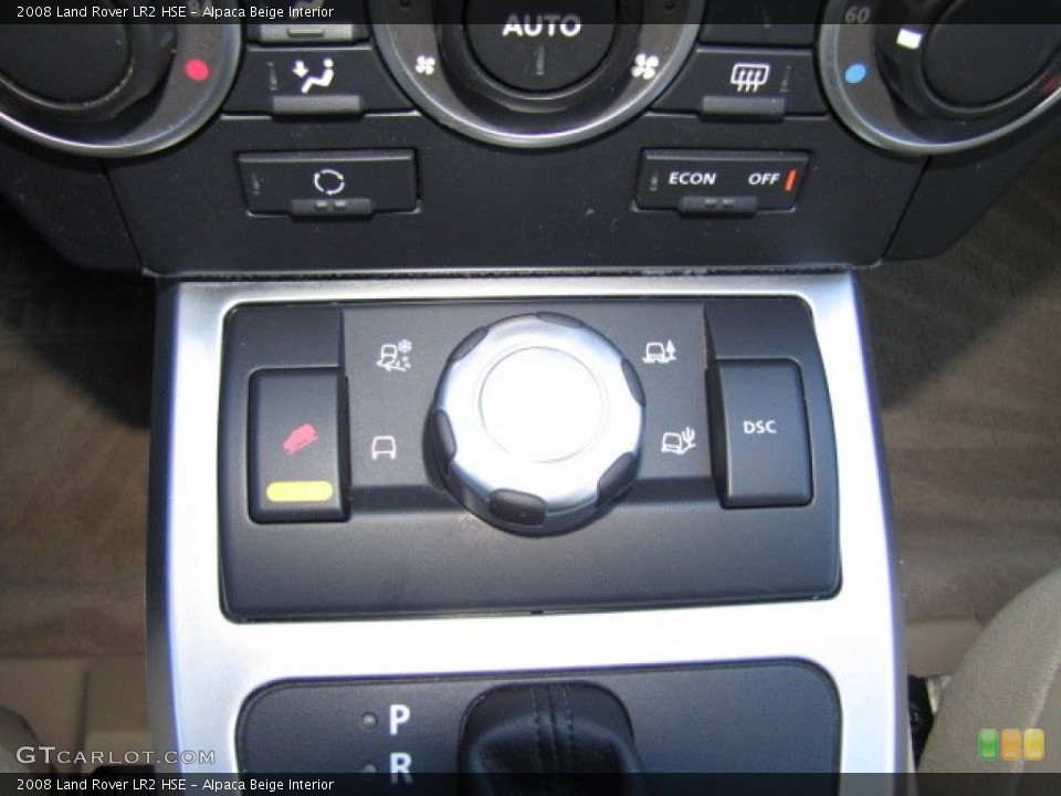 Alpaca Beige Interior Controls for the 2008 Land Rover LR2 HSE #89926794