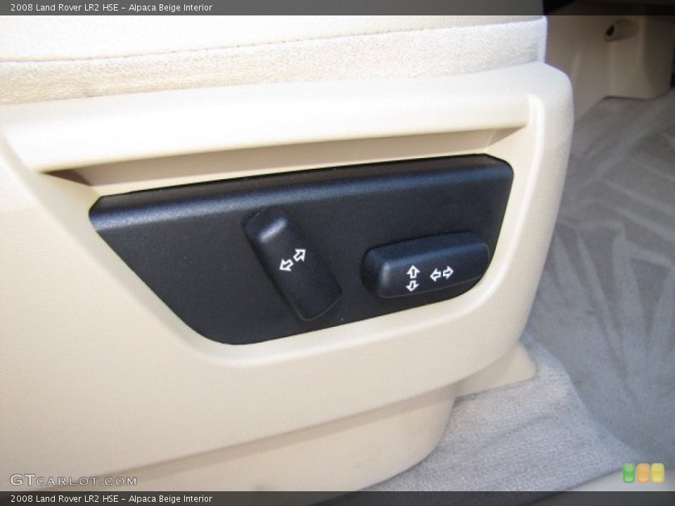 Alpaca Beige Interior Controls for the 2008 Land Rover LR2 HSE #89926839