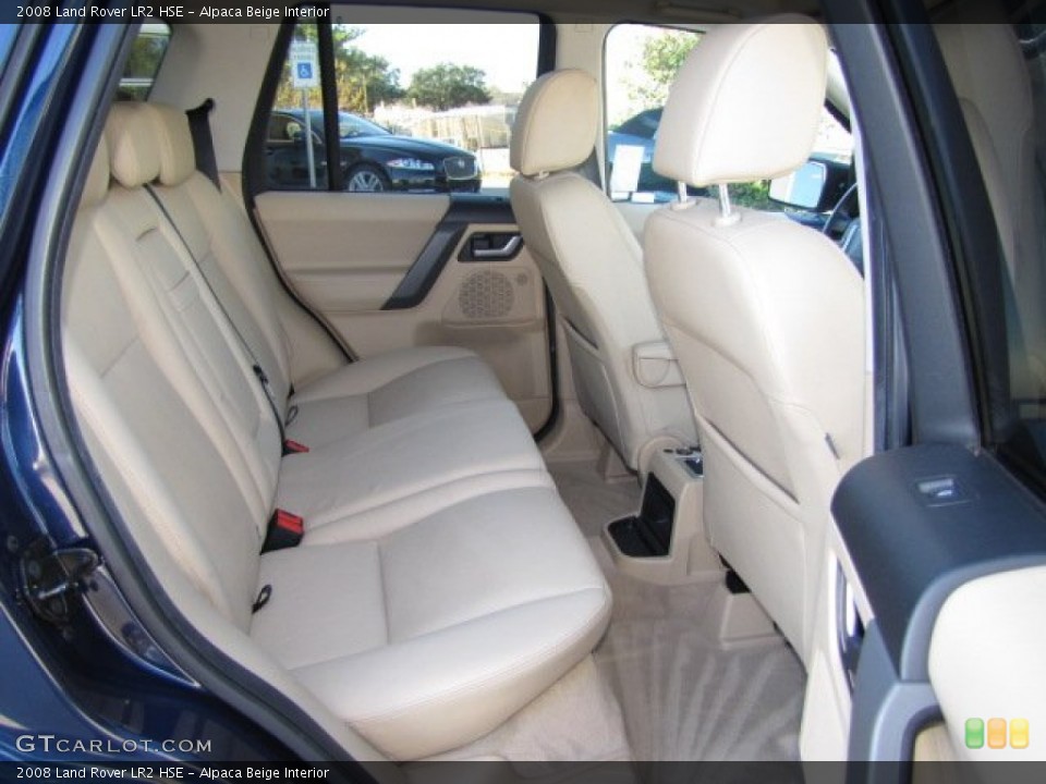 Alpaca Beige Interior Rear Seat for the 2008 Land Rover LR2 HSE #89926869