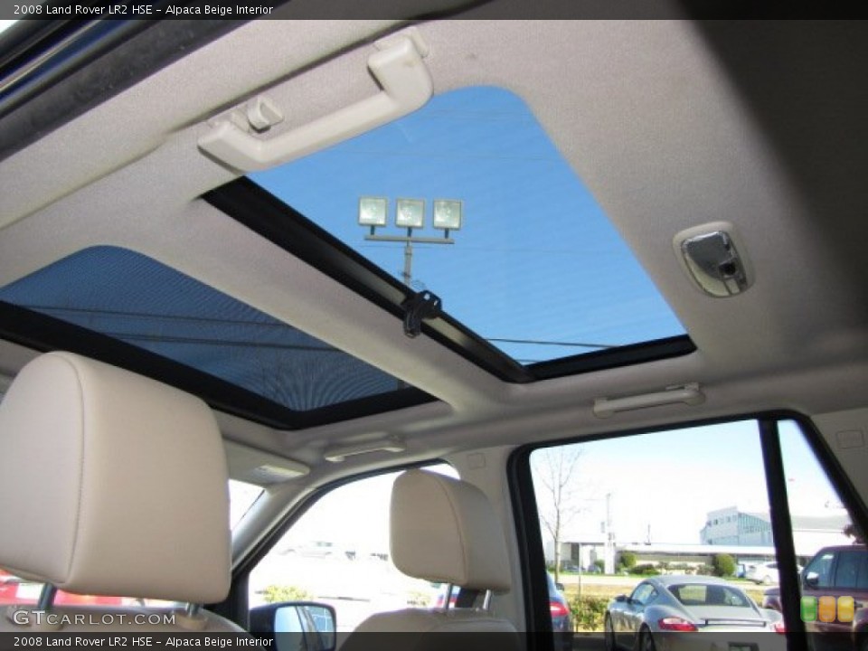Alpaca Beige Interior Sunroof for the 2008 Land Rover LR2 HSE #89926941