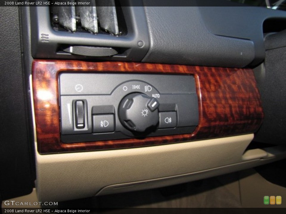 Alpaca Beige Interior Controls for the 2008 Land Rover LR2 HSE #89927028