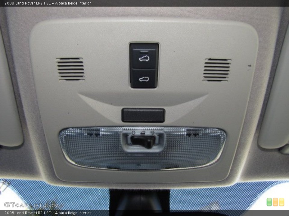Alpaca Beige Interior Controls for the 2008 Land Rover LR2 HSE #89927052