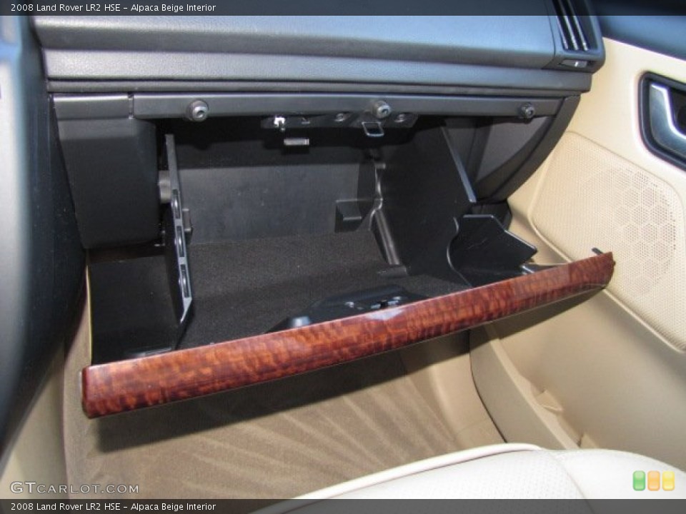 Alpaca Beige Interior Dashboard for the 2008 Land Rover LR2 HSE #89927070