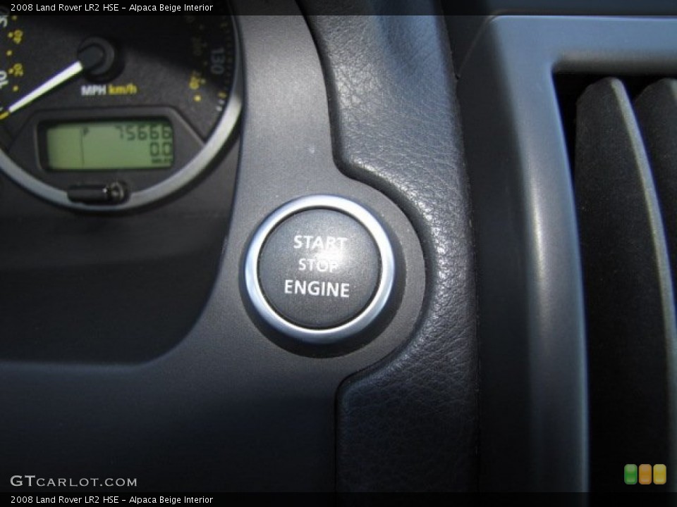 Alpaca Beige Interior Controls for the 2008 Land Rover LR2 HSE #89927087