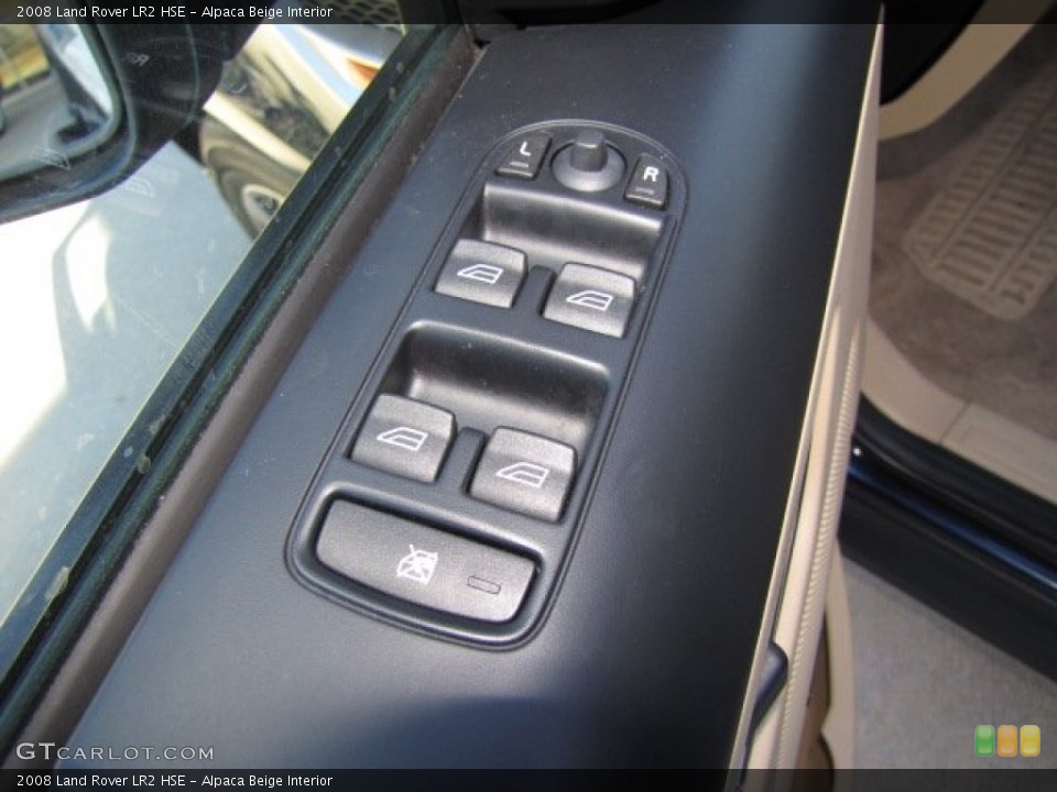 Alpaca Beige Interior Controls for the 2008 Land Rover LR2 HSE #89927118