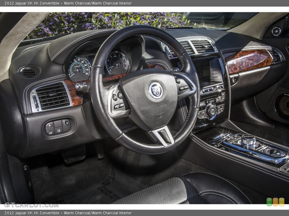 Warm Charcoal/Warm Charcoal Interior Prime Interior for the 2012 Jaguar XK XK Convertible #89927682