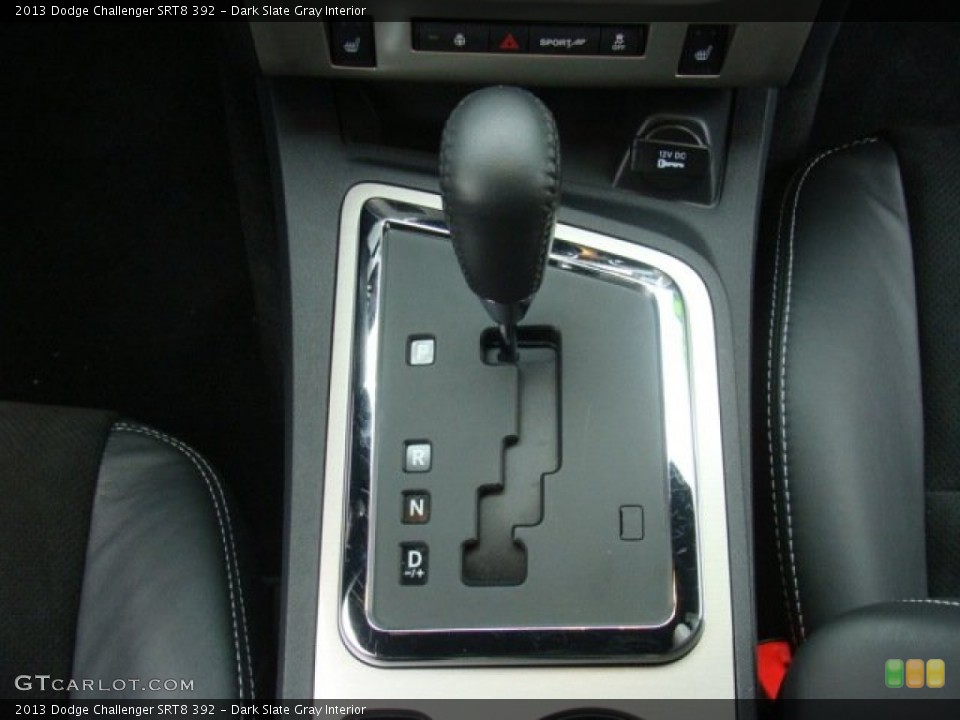 Dark Slate Gray Interior Transmission for the 2013 Dodge Challenger SRT8 392 #89927883