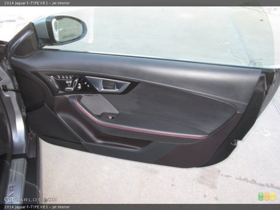 Jet Interior Door Panel for the 2014 Jaguar F-TYPE V8 S #89930127