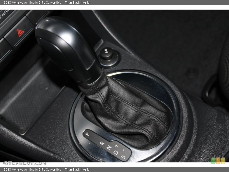 Titan Black Interior Transmission for the 2013 Volkswagen Beetle 2.5L Convertible #89930211