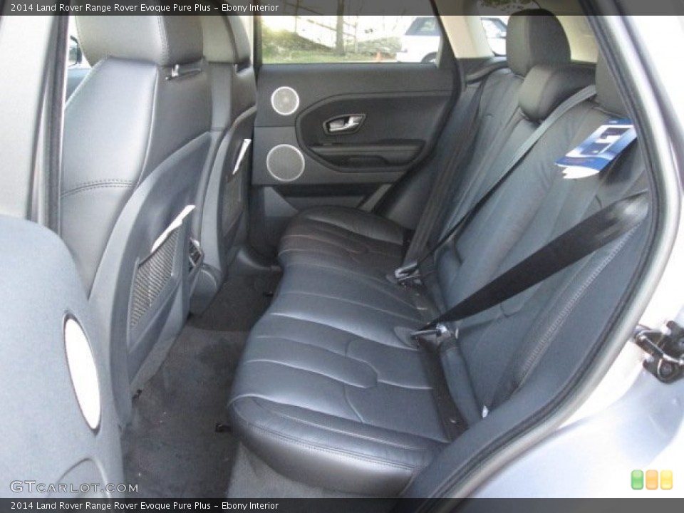 Ebony Interior Rear Seat for the 2014 Land Rover Range Rover Evoque Pure Plus #89930364