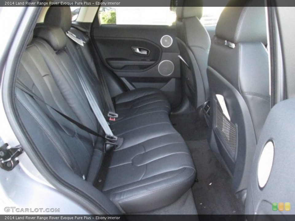 Ebony Interior Rear Seat for the 2014 Land Rover Range Rover Evoque Pure Plus #89930653