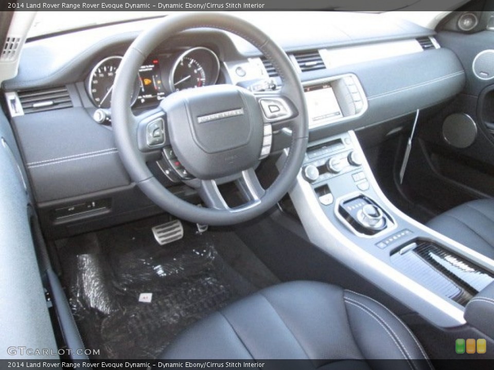 Dynamic Ebony/Cirrus Stitch Interior Prime Interior for the 2014 Land Rover Range Rover Evoque Dynamic #89931267
