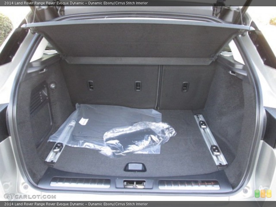 Dynamic Ebony/Cirrus Stitch Interior Trunk for the 2014 Land Rover Range Rover Evoque Dynamic #89931396