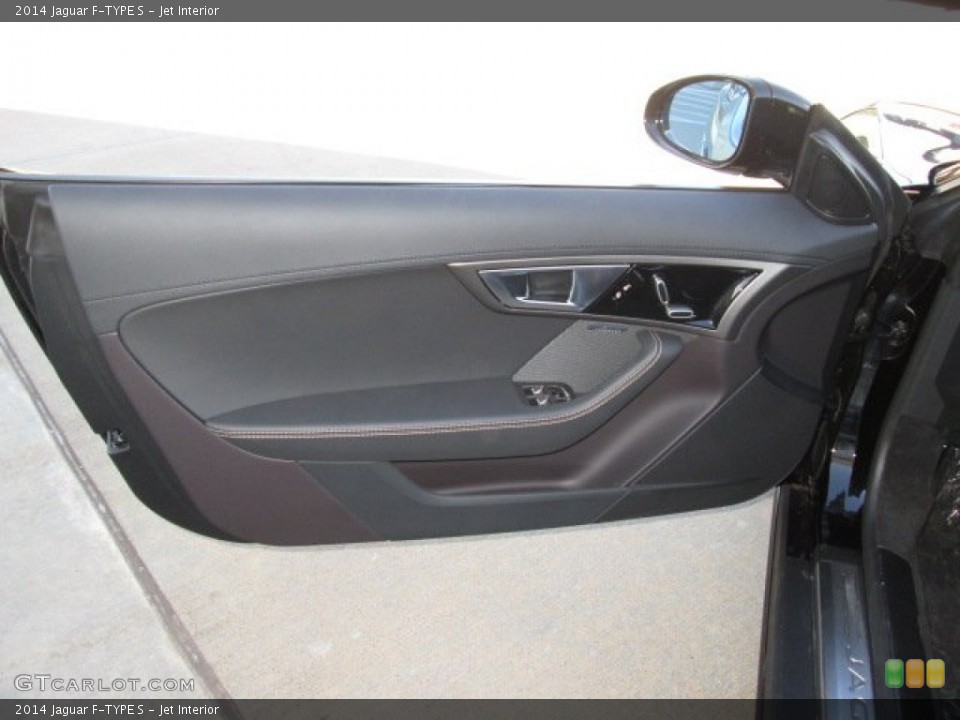Jet Interior Door Panel for the 2014 Jaguar F-TYPE S #89931888