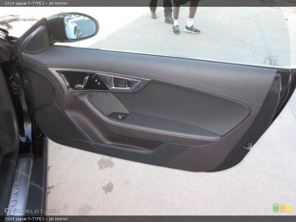 Jet Interior Door Panel for the 2014 Jaguar F-TYPE S #89931903