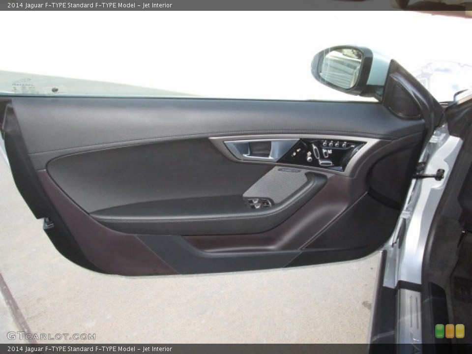 Jet Interior Door Panel for the 2014 Jaguar F-TYPE  #89932275