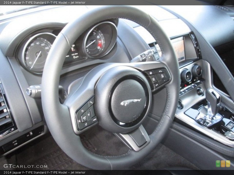 Jet Interior Steering Wheel for the 2014 Jaguar F-TYPE  #89932383