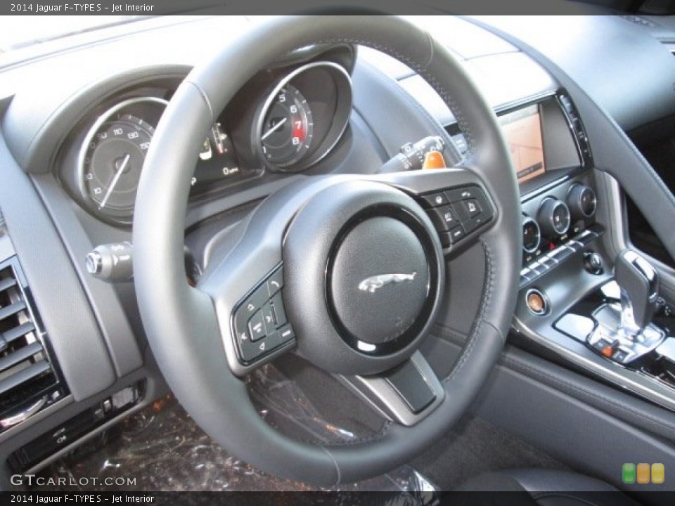 Jet Interior Steering Wheel for the 2014 Jaguar F-TYPE S #89933157