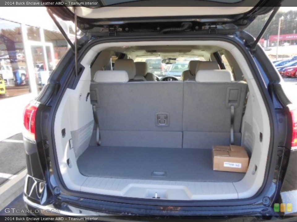 Titanium Interior Trunk For The 2014 Buick Enclave Leather