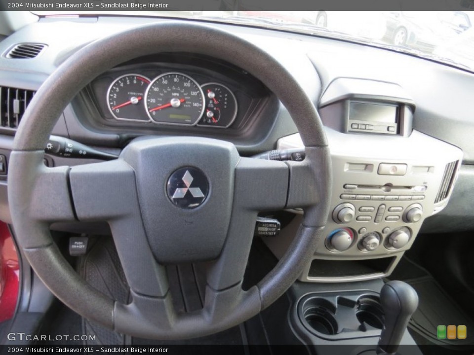 Sandblast Beige Interior Dashboard for the 2004 Mitsubishi Endeavor XLS #89938407