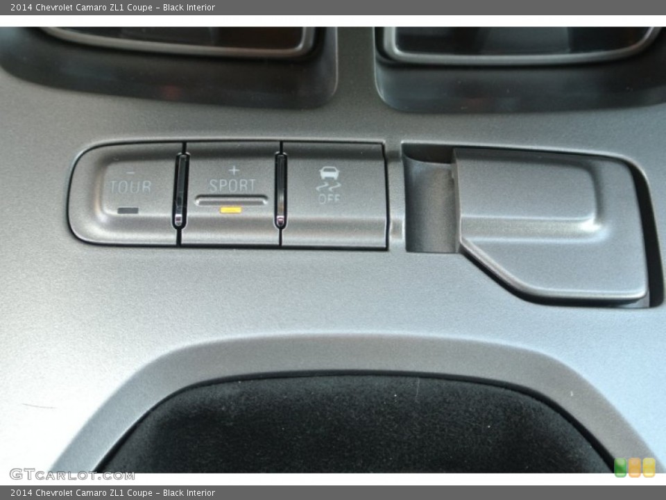 Black Interior Controls for the 2014 Chevrolet Camaro ZL1 Coupe #89938650