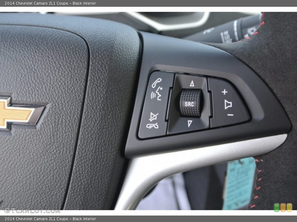 Black Interior Controls for the 2014 Chevrolet Camaro ZL1 Coupe #89938752