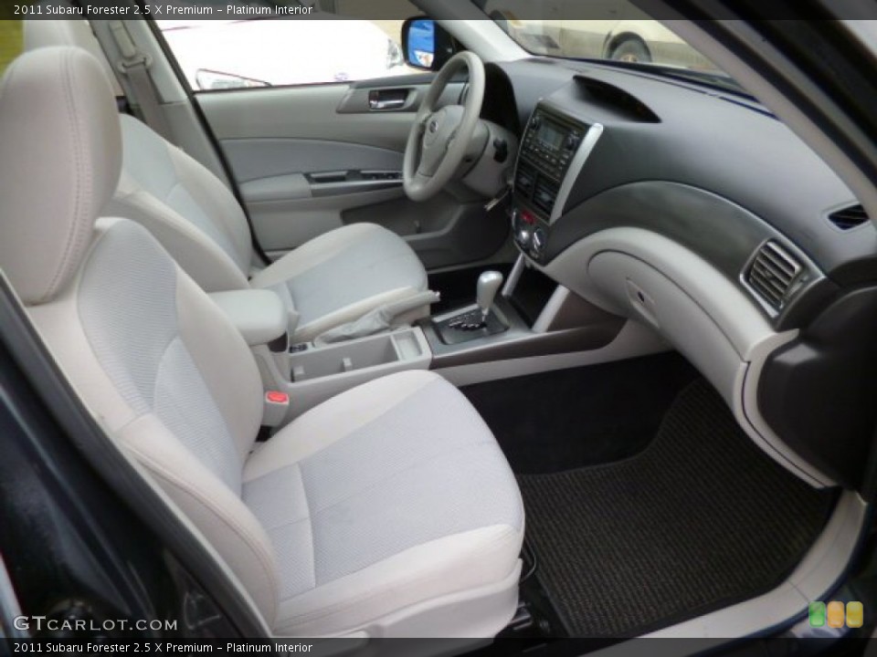 Platinum Interior Front Seat for the 2011 Subaru Forester 2.5 X Premium #89942135