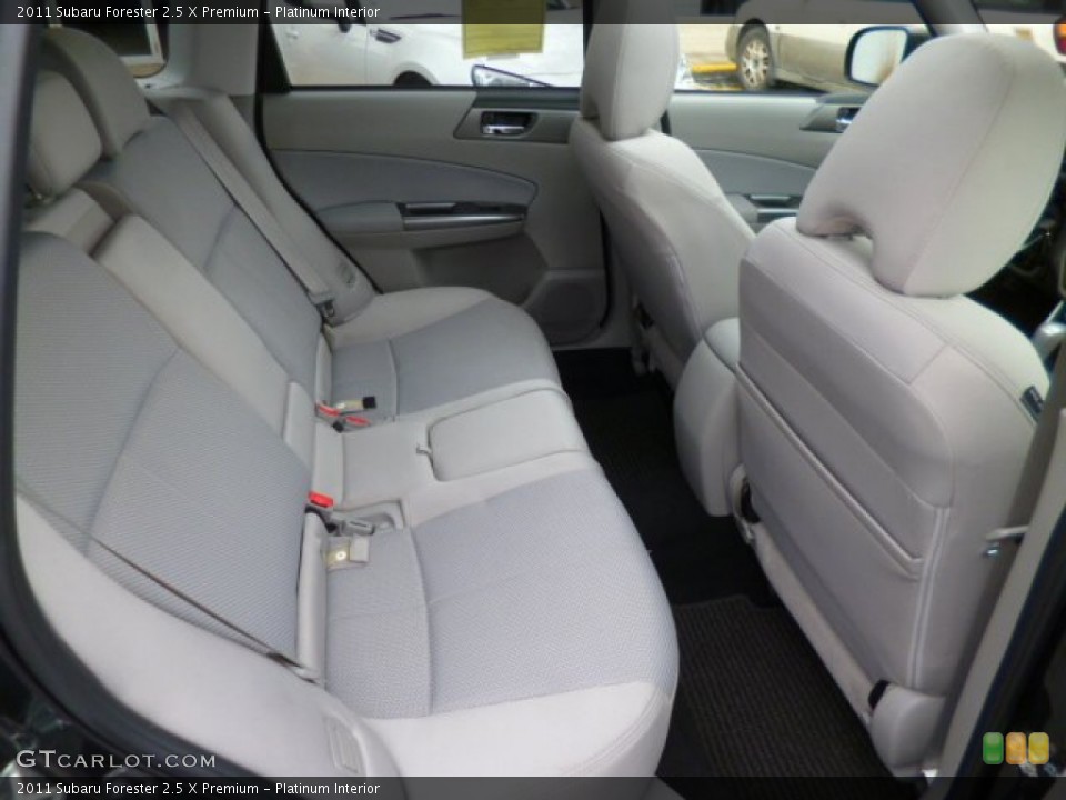 Platinum Interior Rear Seat for the 2011 Subaru Forester 2.5 X Premium #89942163