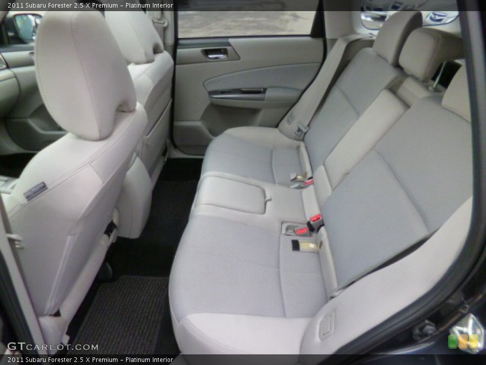 Platinum Interior Rear Seat for the 2011 Subaru Forester 2.5 X Premium #89942259