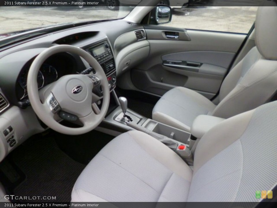 Platinum Interior Photo for the 2011 Subaru Forester 2.5 X Premium #89942289